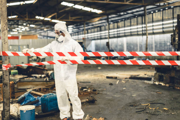 Professional Biohazard technician working in Montpelier, ID
